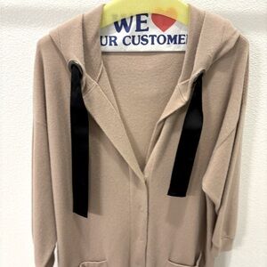 Brunello Cucunelli 100% Cashmere beaded Drawstring